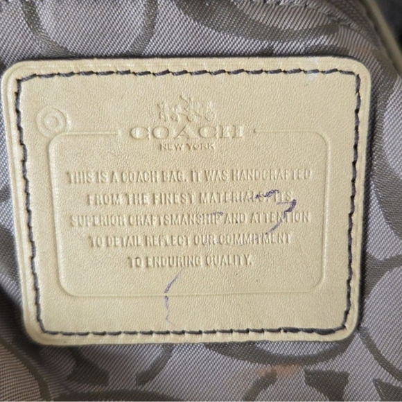 Coach Legacy Leather Drawstring Backpack - Picture 9 of 16